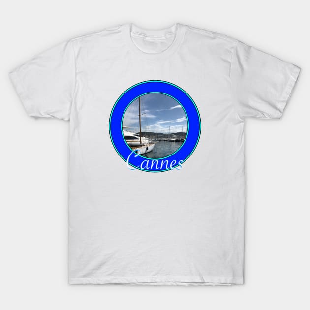 France, Cannes T-Shirt by Retro-Matic